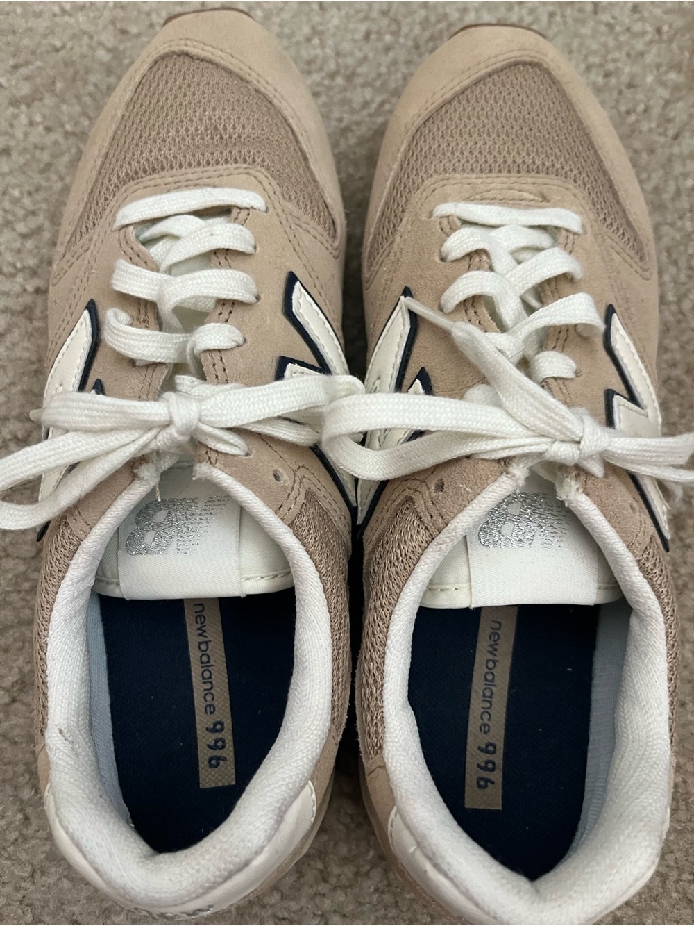 New Balance (sold by Jcrew) Tan 500 Series Running Shoes - Picture 3 of 9